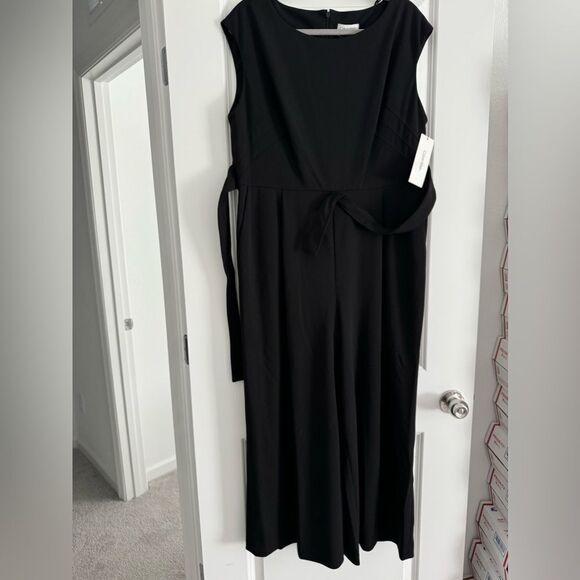 Calvin Klein Black Sleeveless Dress